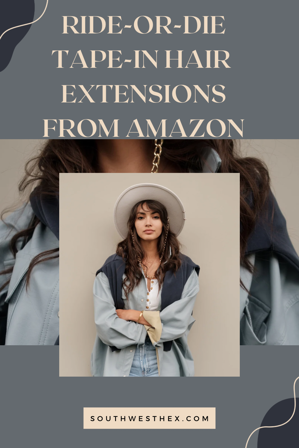 My Ride or Die Tape In Hair Extensions from Amazon