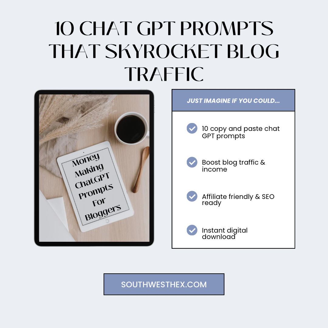 10 ChatGPT Prompts That Skyrocketed My Blog Income in 3 Months